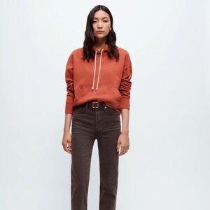 SOLD Re/Done Burnt Orange Sweatshirt Size M